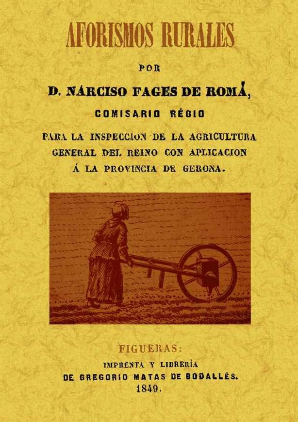 Книга Aforismos rurales Narciso Fages de Roma