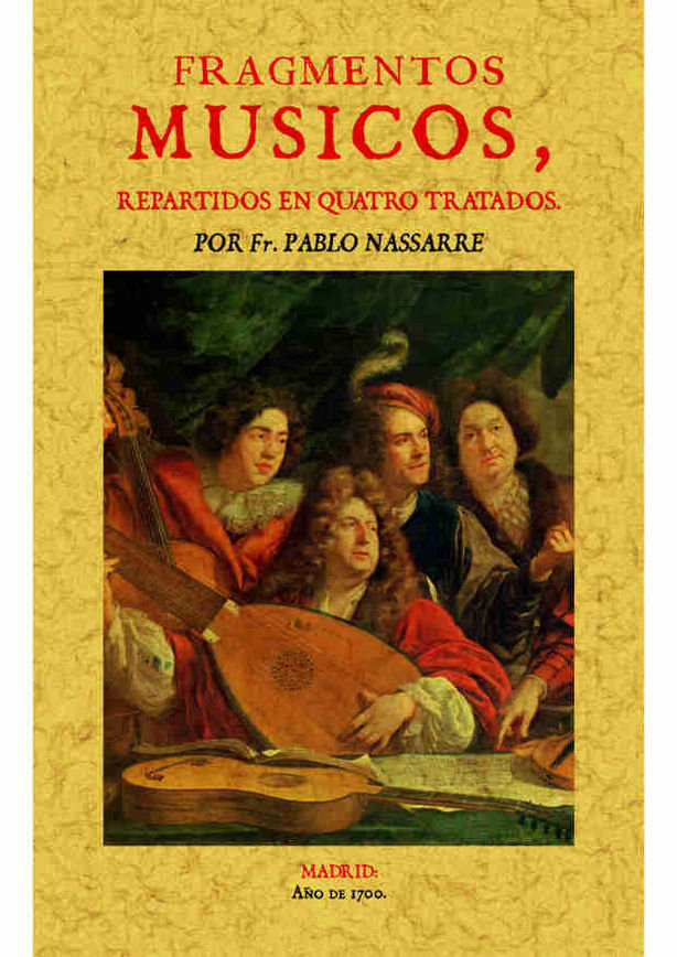 Kniha Fragmentos músicos, repartidos en quatro [sic.] tratados 