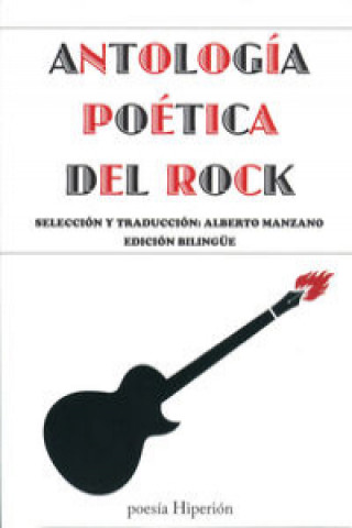 Könyv Antología poética del rock ALBERTO MANZANO