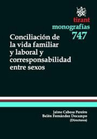 Kniha Conciliación de la vida familiar y laboral y corresponsabilidad entre sexos María Amparo Ballester Pastor
