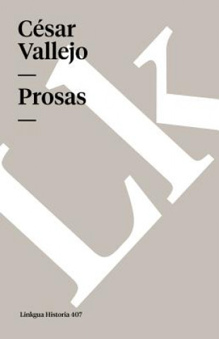 Βιβλίο Prosas Cesar Vallejo