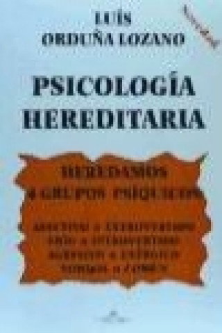 Книга Psicología hereditaria 