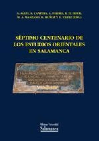 Kniha Séptimo Centenario de los Estudios Orientales en Salamanca 