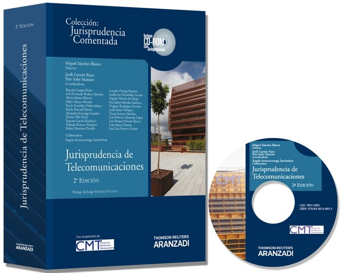 Книга Jurisprudencia de telecomunicaciones Jordi Garzón Rayo