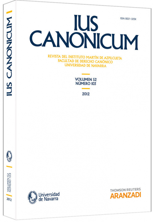 Livre Ius Canonicum 103 