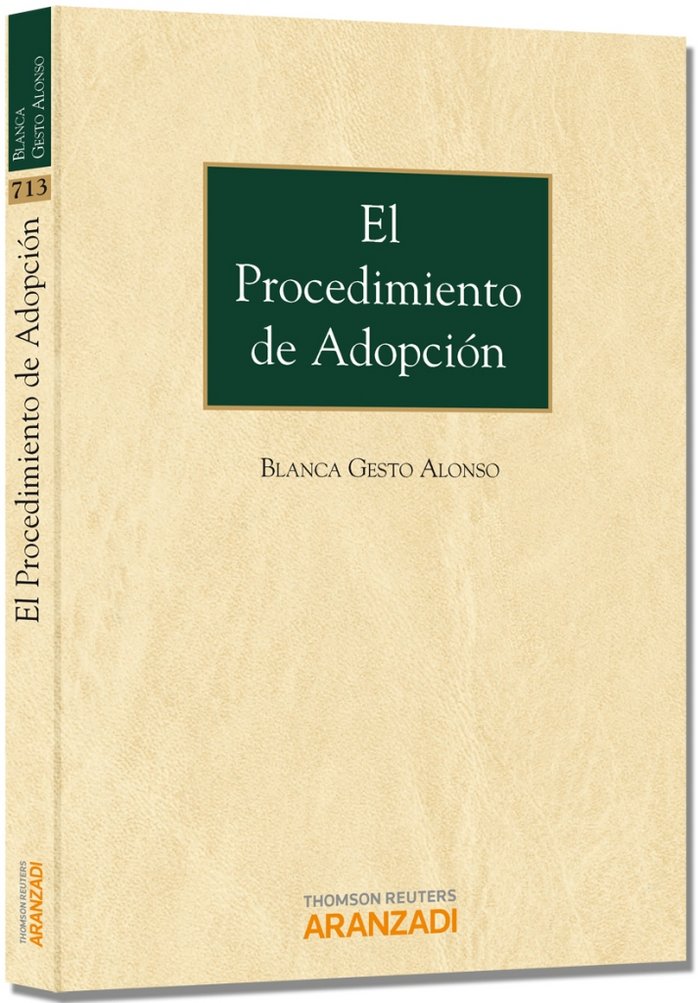 Könyv El procedimiento de adopción 