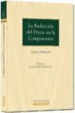 Kniha La reducción del precio de compraventa Alfredo Ferrante