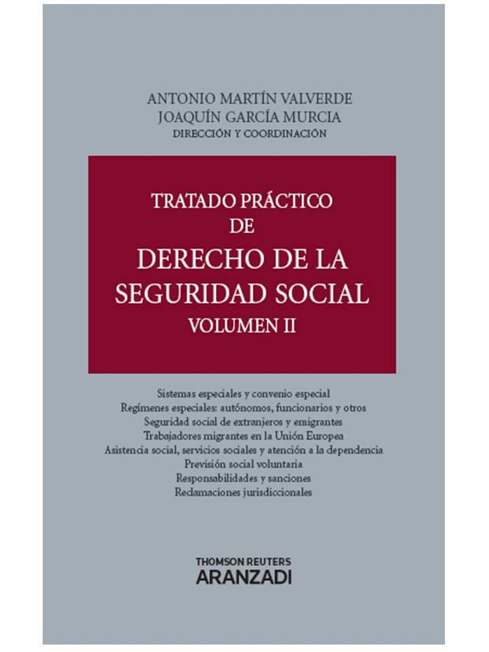 Książka Tratado Práctico de Derecho de la Seguridad Social (Volumen II) Joaquín García Murcia