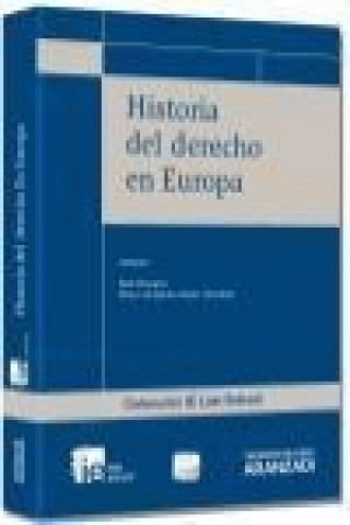 Kniha Historia del derecho en Europa ( Papel + e-book ) 