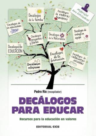 Carte Decálogos para educar: Recursos para la educación en valores 