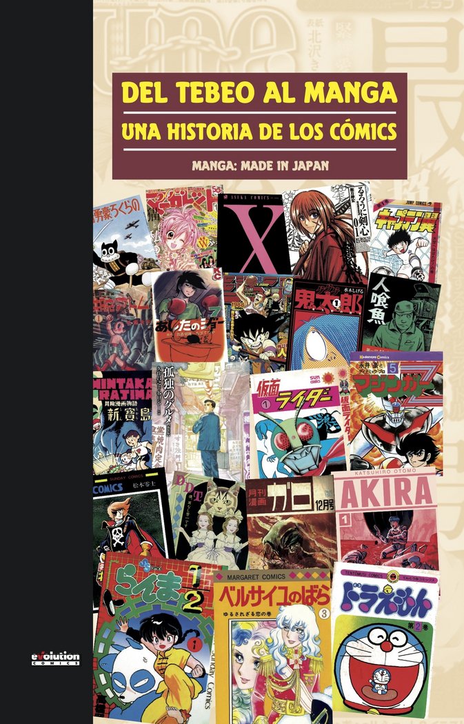 Kniha Del tebeo al manga: una historia de los cómics: Manga: Made in Japan 