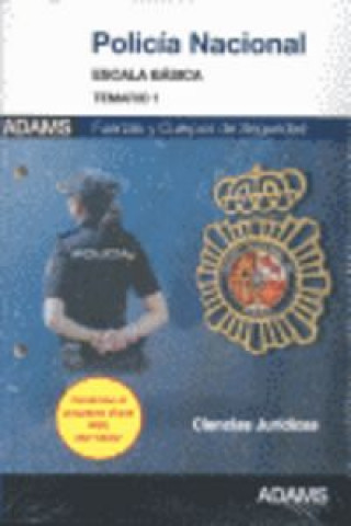 Könyv Policía Nacional, escala básica. Temario 1 
