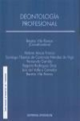 Kniha Deontología profesional Beatriz Vila Ramos