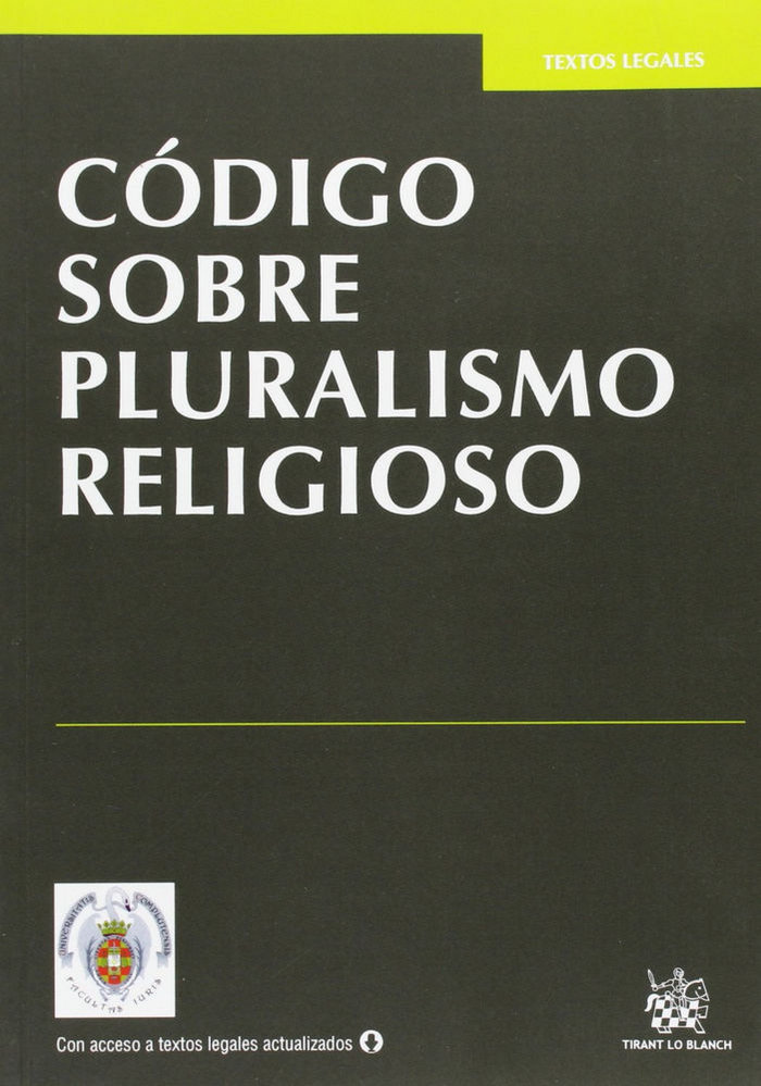 Βιβλίο Código sobre pluralismo religioso Ana . . . [et al. ] Fernández-Coronado González