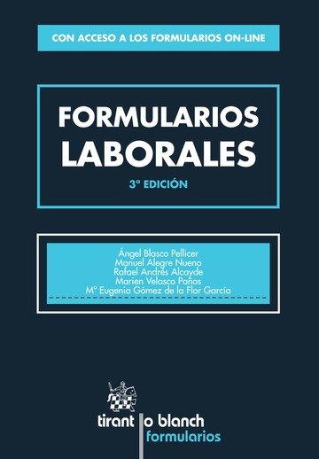 Kniha Formularios laborales Ángel Blasco Pellicer