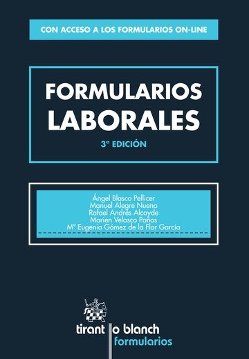 Buch Formularios laborales Ángel Blasco Pellicer