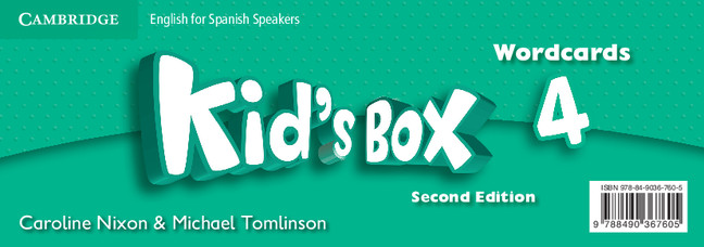 Materiale tipărite Kid's Box for Spanish Speakers Level 4 Wordcards Caroline Nixon