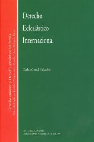 Książka Derecho eclesiástico internacional Carlos Corral