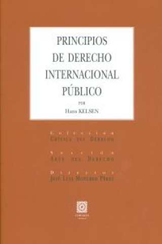 Kniha Principios de derecho internacional público Hans Kelsen