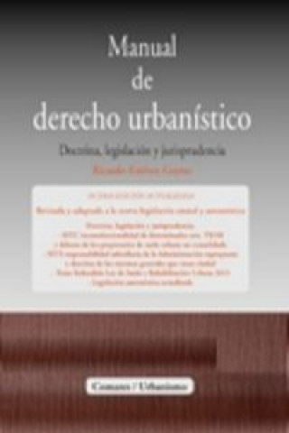 Könyv Manual de Derecho Urbanístico 