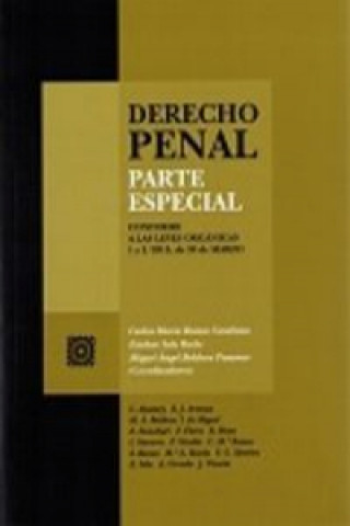 Könyv Derecho penal. Parte especial 2016 