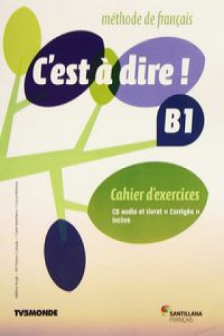 Könyv C'Est a dire B1 : cahier d'activités 