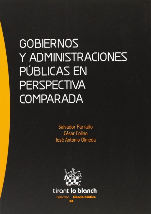 Libro Gobiernos y administraciones públicas en perspectiva comparada César Colino Cámara