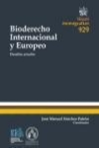 Kniha Bioderecho internacional y europeo 