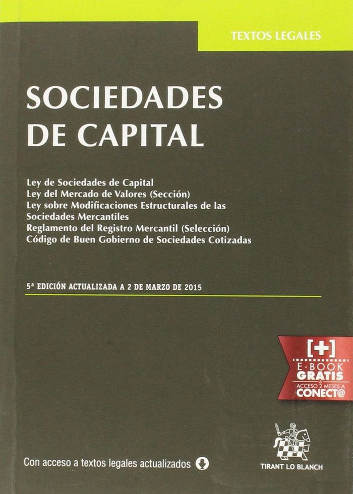 Kniha Sociedades de Capital 