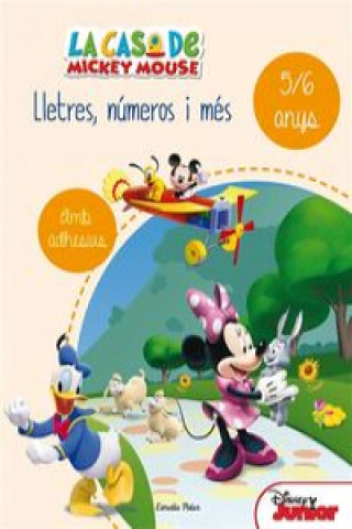 Książka La casa de Mickey Mouse. Lletres, números i més DISNEY