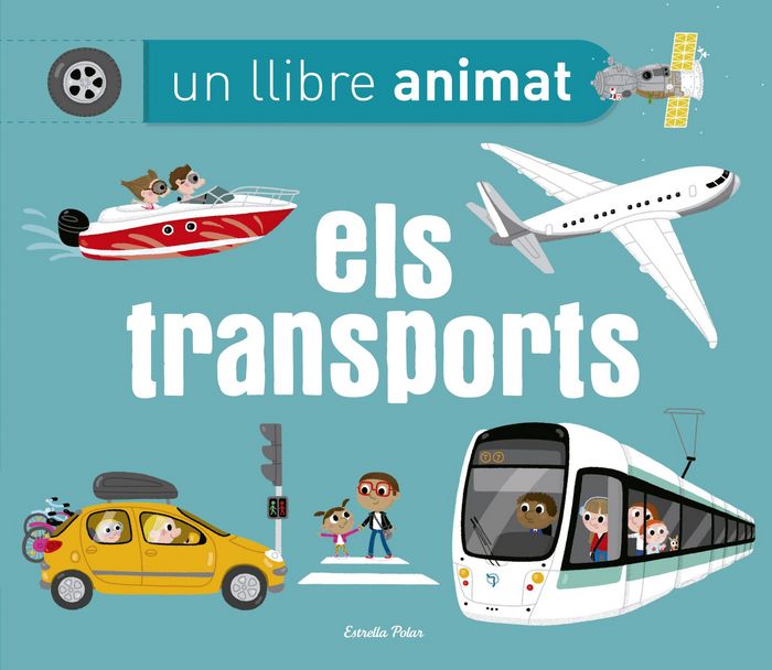 Carte Els transports. Un llibre animat 