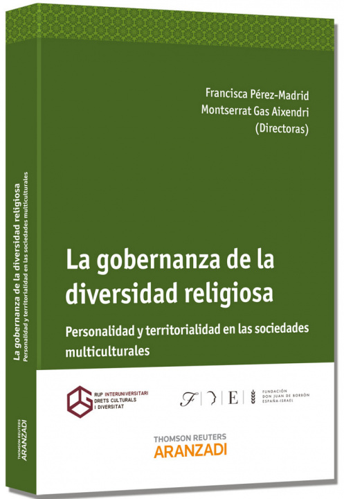 Könyv La gobernanza de la diversidad religiosa : personalidad y territorialidad en las sociedades multiculturales Montserrat Gas Aixendri