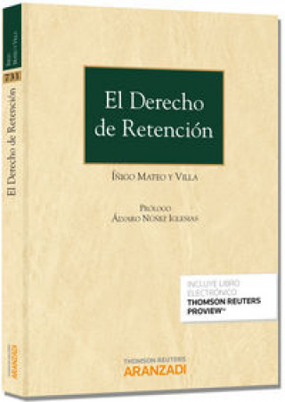 Knjiga El derecho de retención 