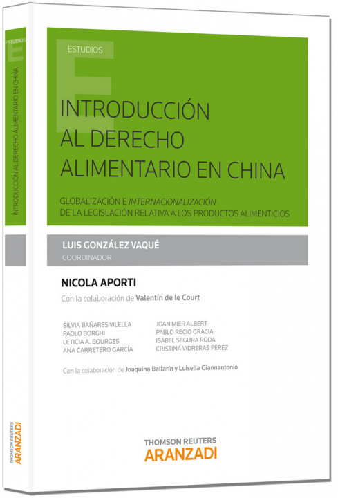 Книга Introducción al derecho alimentario en China 