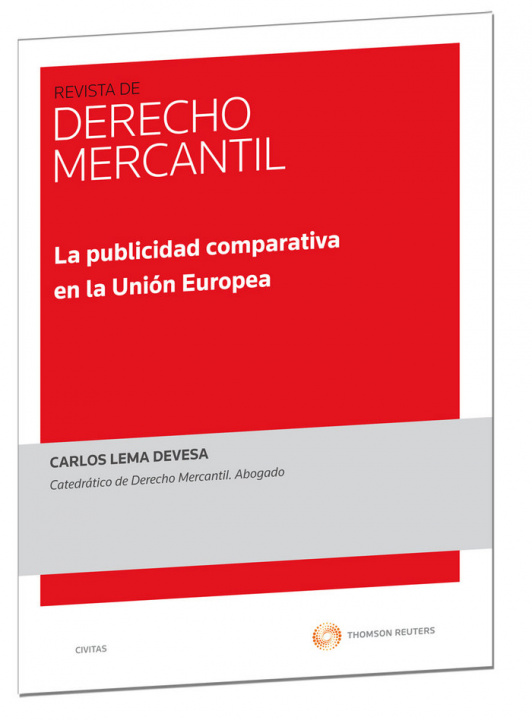 Kniha La publicidad comparativa en la Unión Europea 