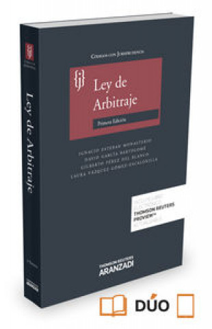 Carte Ley de arbitraje con jurisprudencia (Formato dúo) 