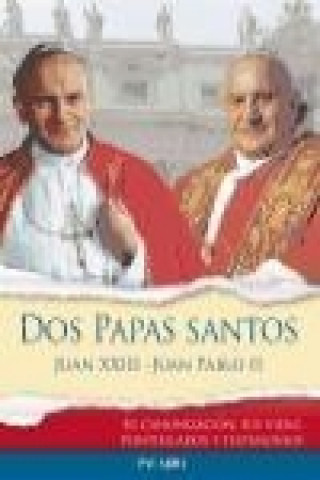 Könyv Dos papas santos, Juan XXIII, Juan Pablo II : su canonización, sus vidas, pontificados y testimonios 