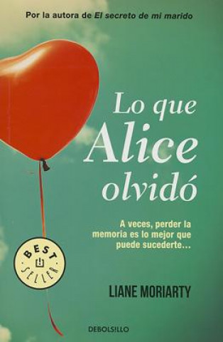 Kniha Lo que Alice olvidó Liane Moriarty
