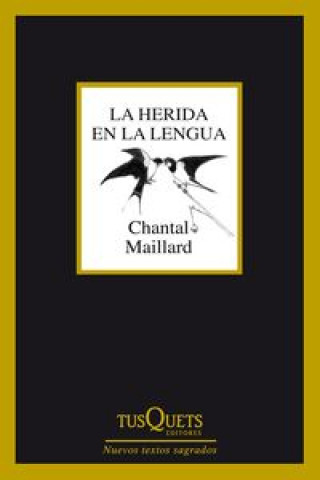 Libro La herida en la lengua CHANTA MAILLARD