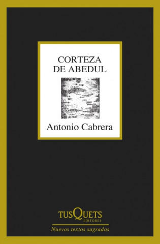 Könyv Corteza de abedul ANTONIO CABRERA