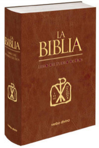 Knjiga La Biblia. Libro del Pueblo de Dios: Edición símil piel 