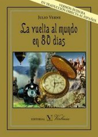 Książka LA VUELTA AL MUNDO EN 80 DÍAS 