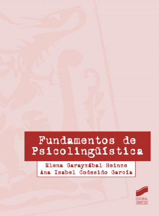 Kniha Fundamentos de psicolingüística ELENA GARAYZABAL