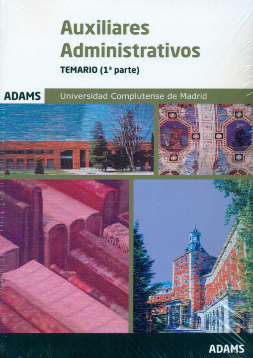 Kniha Auxiliares Administrativos de la Universidad Complutense de Madrid. Temario 