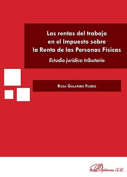 Carte Rentas del trabajo : gravámen en el IRPF Rosa Galapero Flores