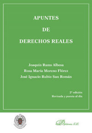 Kniha Apuntes de derechos reales 