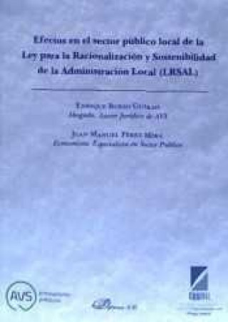 Książka Efectos en el sector público local de la Ley para la Racionalización y Sostenibilidad de la Administración Local (LRSAL) 