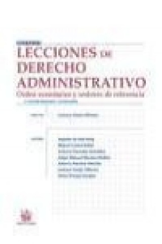 Book Lecciones de Derecho Administrativo: Orden económico y sectores de referencia 