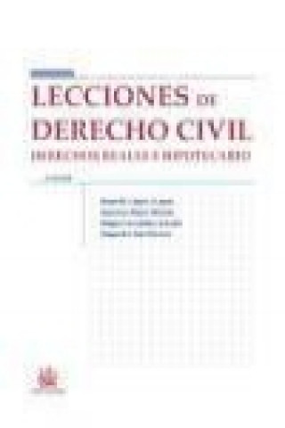 Książka Lecciones de Derecho Civil : Derechos Reales e Hipotecario Ángel Manuel López y López