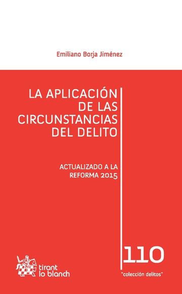 Book La Aplicación de las Circunstancias del Delito 